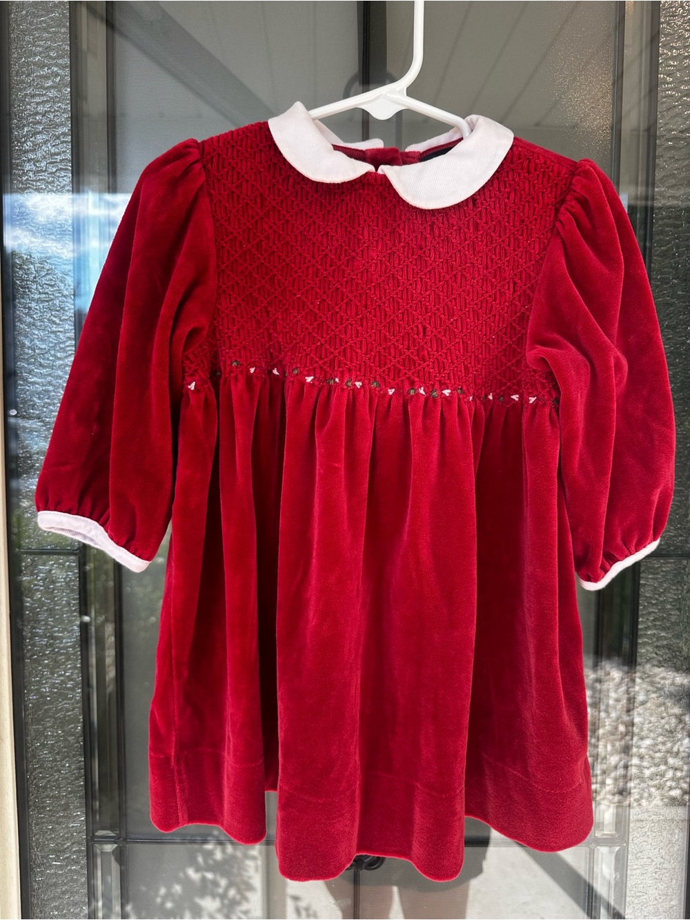 Velvet Red Ralph Lauren girls dress